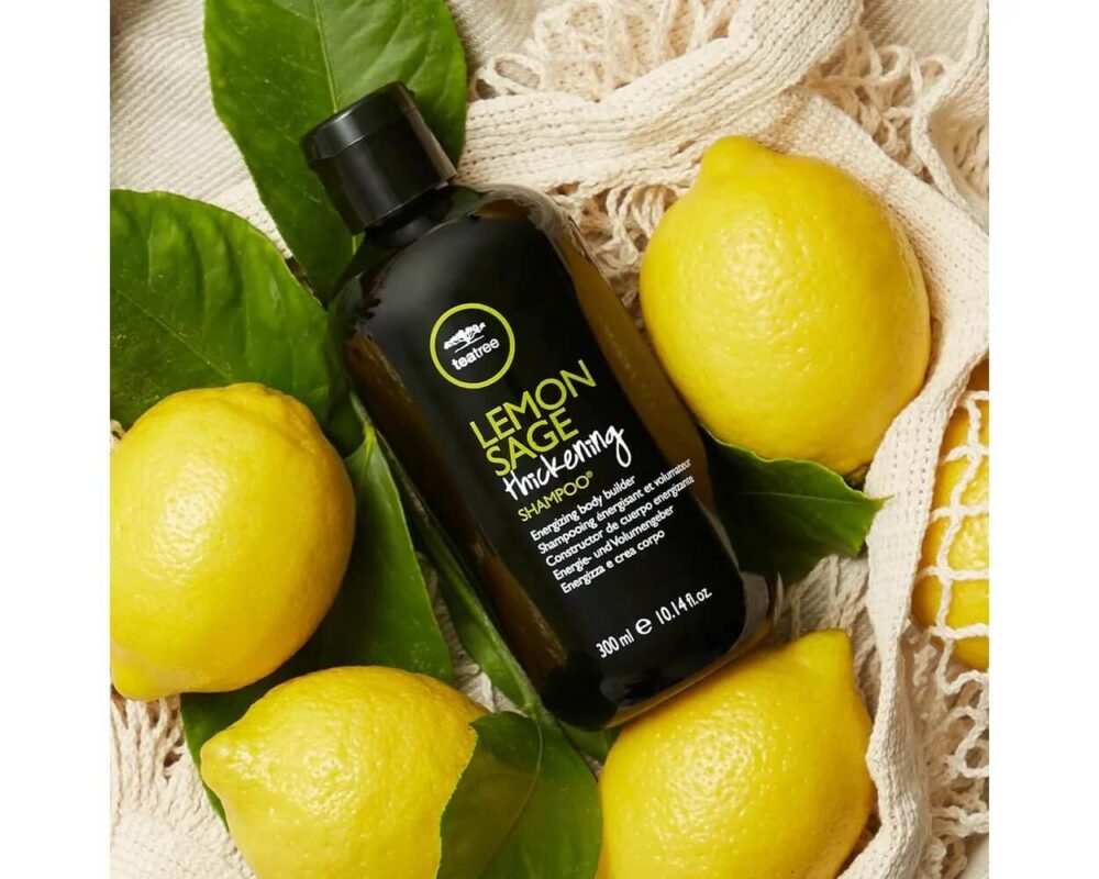 Tea Tree - Lemon Sage Thickening Shampoo 300ml - Image 2